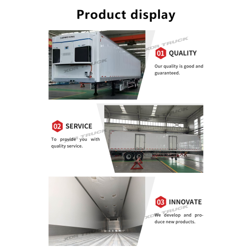 45T Trailer Van Freezer Truck