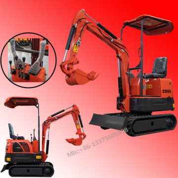 0.8 Ton mini digger micro excavator for farm work