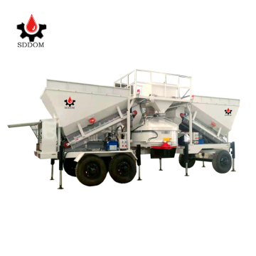 Widely Used Mobile Concrete Batching Plant with Large Capacity and Competitive Price