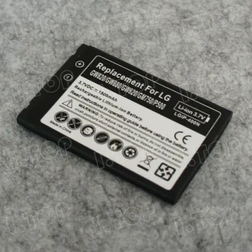 For LG GW820 /GW880 / GW620 / GM750 / GP750 / P500 / MS690 Battery 1500mAh IP-400N Battery