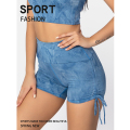 Yoga träningslöpning shorts