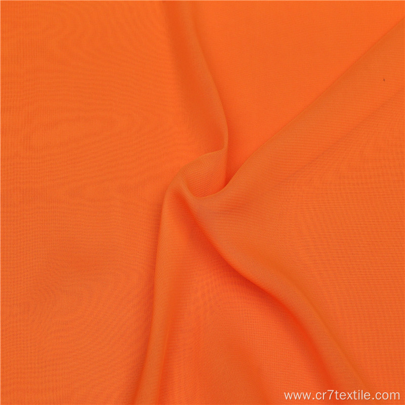 Satin Chiffon PD Woven Polyester Spandex Fabric