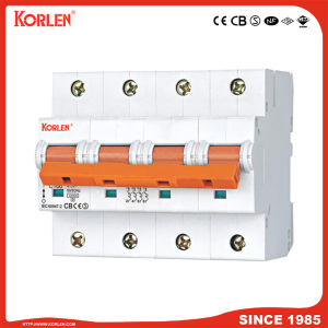 Miniature Circuit Breaker 10KA 32A CE KNB6-63 4P