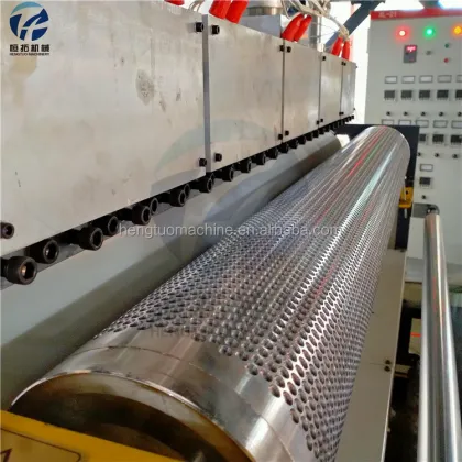 HENGTUO HONTO Double Extruder Three Layer EVA PE Auto Cutter Bubble Film Making Machine