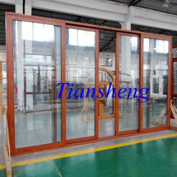 120series Aluminum Sliding Door with Double Glazing