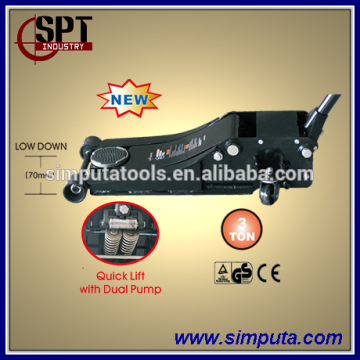 3T hydraulic floor jack Low Down Car jack SPT-32045