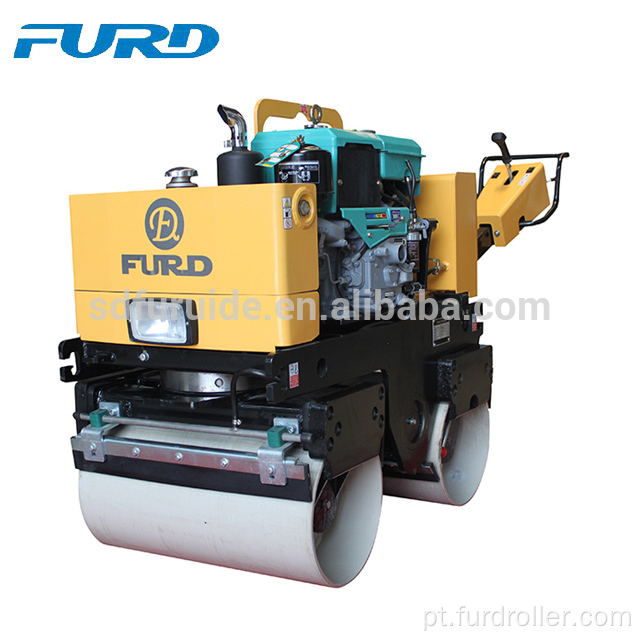 Rolo vibratório de refrigeração água do compressor 800Kg do diesel (FYL-800CS)