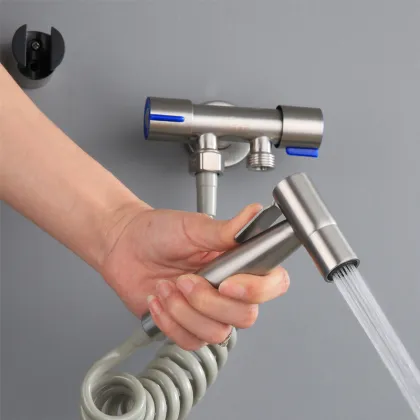 Portable Wholesale Toilet Bidet High Pressure Chrome Faucet Spray Gun