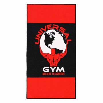 Printed gym Towel Polyester Backside Cotton