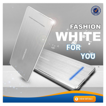AWC056 Most Reliable Power Bank Supplier in Shenzhen With 2 Year Warranty Slim Metal 5600 mAh Power Bank 5600