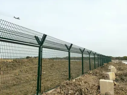 High-Quality Mesh Fencing for Airport Security Perimeter