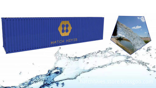 2023 New Design Integrated Container RAS System for Complete Fish Farming Equipment