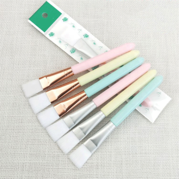 Hot Sale Pink Green Makeup Tools - Face Mask Cream Applicator & Nylon Hair Masking Brush