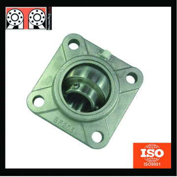 stainless steel flanged F series pillow block bearing