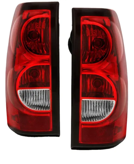OE Style Red Taillights Rear Brake Lamp for 03-06 Chevy Silverado