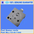Komatsu excavator spare parts komatsu PC200-8 relief valve 723-40-71900