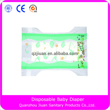 Soft Breathable PE Film Disposable Baby Diaper