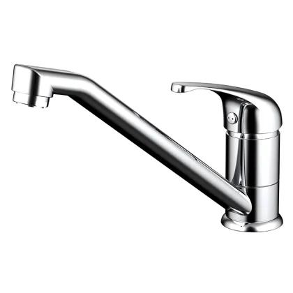 Modern Brass Kitchen Faucet