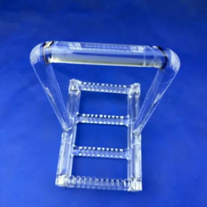 High UV Transmittance Quartz Chip Carrier for Semiconductors