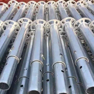 Europe Standard Hot Dip Galvanized Ringlock Scaffolding with Spigot for Formwork Applications