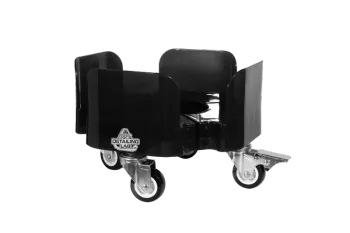 Car Wash Bucket Dolly with Roller Rolling