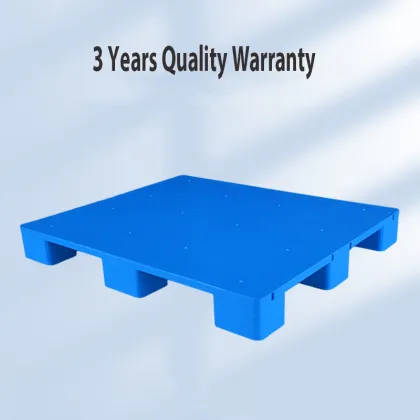 Heavy Duty Flat Top Plastic Pallet Nine Legs