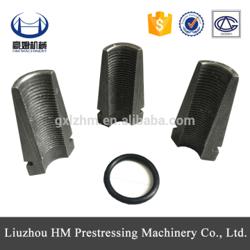 Hydraulic steel tool wedge gripper
