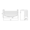 777 series Wall Basket Mount square