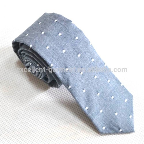 customized linen print tie for man