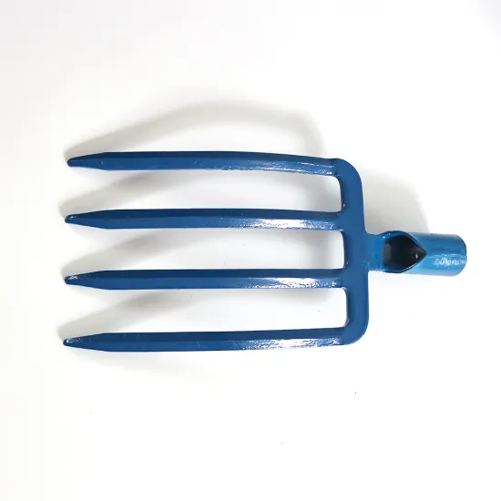 Durable Carbon Steel Forged Garden Digging Fork with Ergonomic Grip