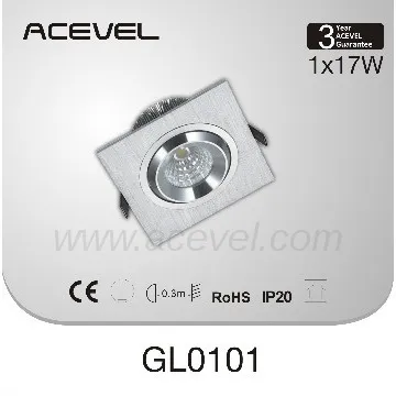 17W LED Grill Light with Sharp COB Light Source