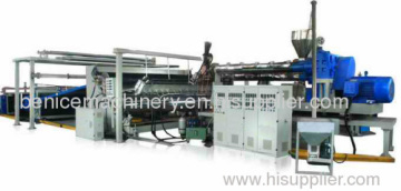 Attrezzature estrusione di PVC impermeabile foglio