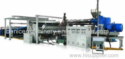 Pe, Pp Plastic Building Templates Processing Machine 