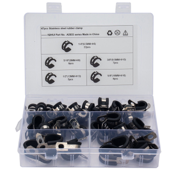 Stainless Steel Cable Clamp for Pipe or Wire Installation