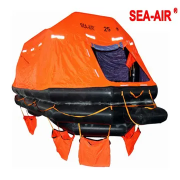 SELF-RIGHTING INFLATABLE LIFE RAFT