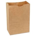 Wegwerp papieren zakjes fastfood om verpakkingen mee te nemen