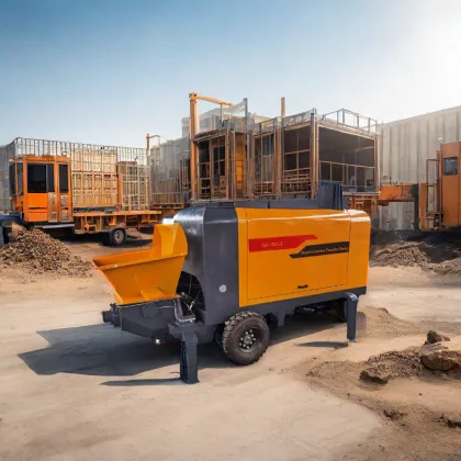Diesel-Powered Concrete Pump for Efficient Construction Projects
