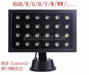 36w 48w Big LCD Display Floodlight LED Wall Washer