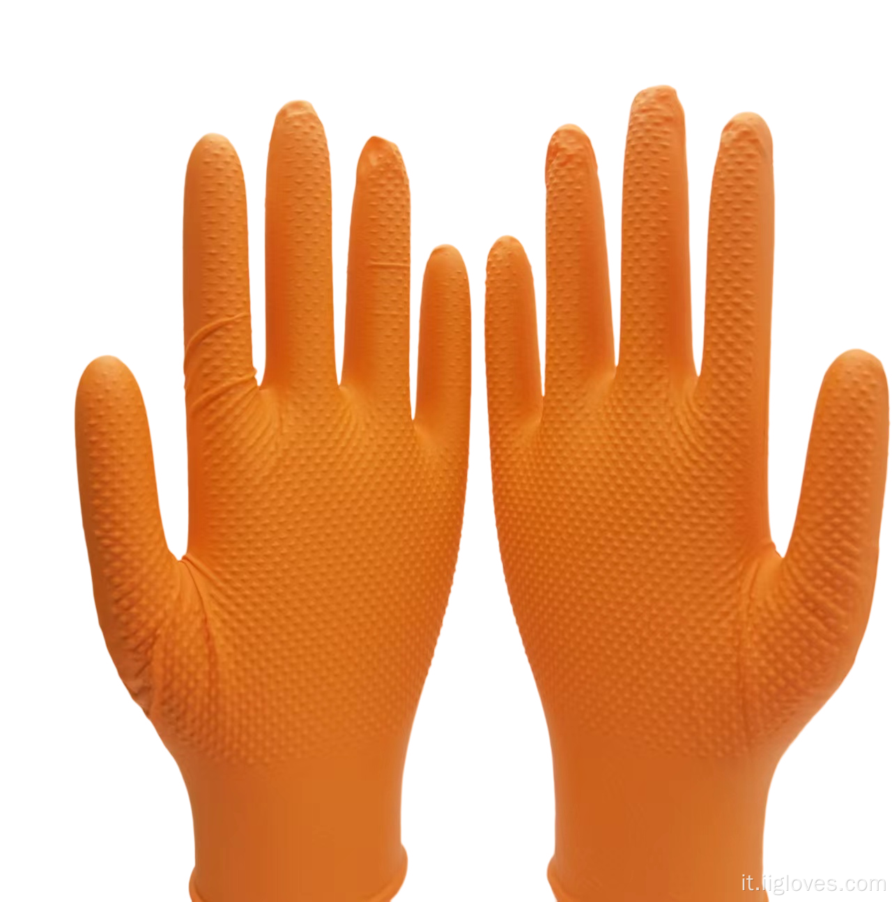 Guanti di nitrile di diamanti I guanti industriali di diamanti