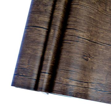Wood Grain Self Adhesive Decor Films Roll
