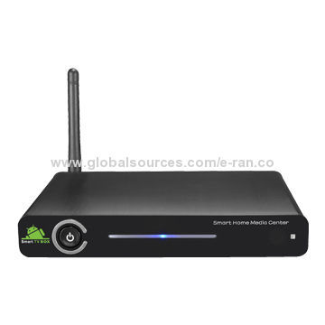 ER-TV03 xbmc Smart TV Box with Quad-core ARM Cortex A9, 4/8/16GB NAND Flash