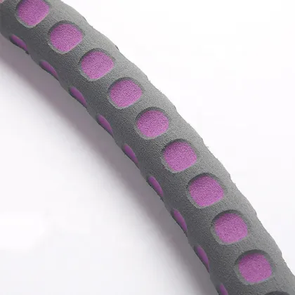 Stainless Steel Detachable Weighted Hula Hoop for Adult Fitness