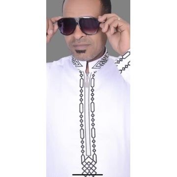 Mens Islamic Wear Thobe with Embroidery