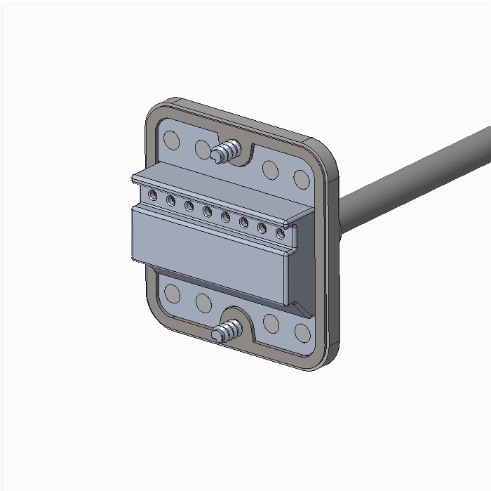 8P housing to tinned cables for response system