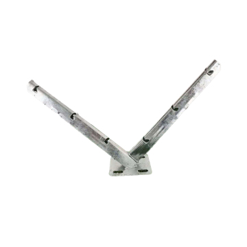 Wholesale Double Razor Wire Brackets for Concrete and Brick Fences with Reinforced Barbed Wire