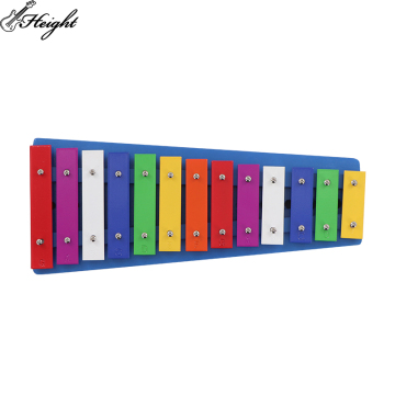 13-Tone Wooden Xylophone Toy for Kids: A Small Percussion Musical Instrument