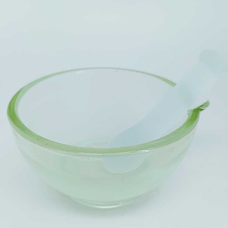 Glass Mortar with Glass Pestle 60mm