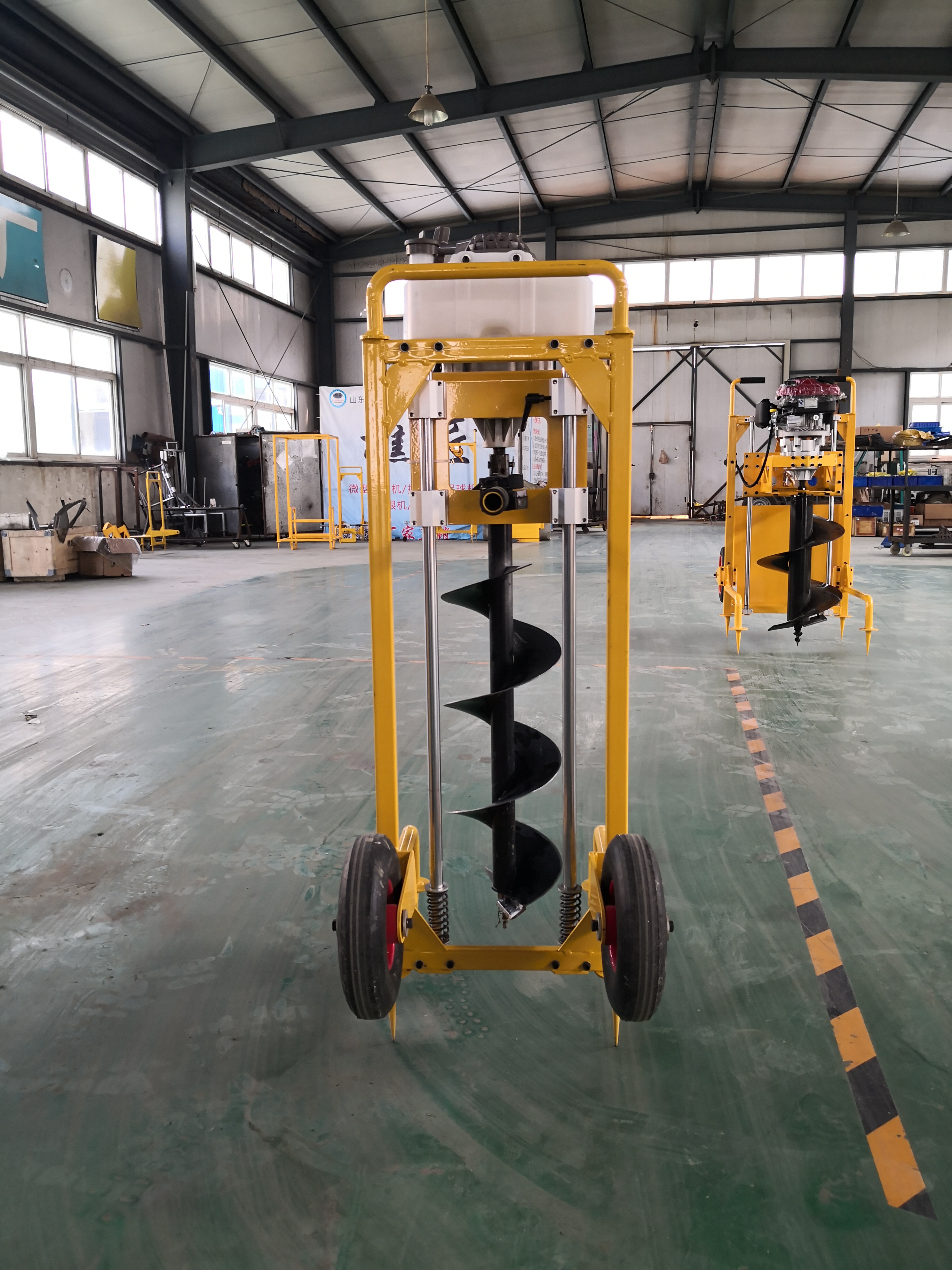 Post Planting Machine 196cc Tree Planting Machine Earth Earth Post Hole Digger คุณภาพสูง ...