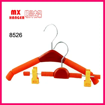 one set coats hangers,coats hangers orange,wood coats hangers