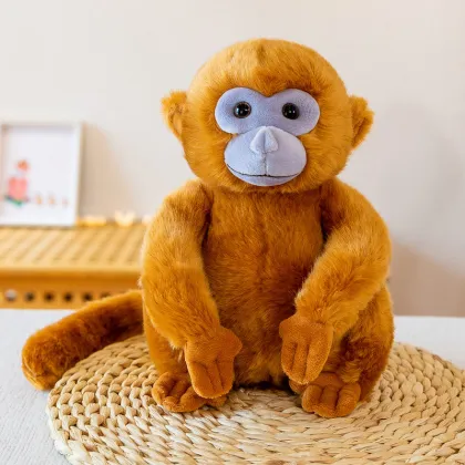 Wholesale Custom Golden Monkey Stuffed Toys with Long Arms and Legs